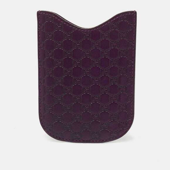 Gucci Purple Microguccissima Leather Blackberry Phone Case - Picture 1 of 4